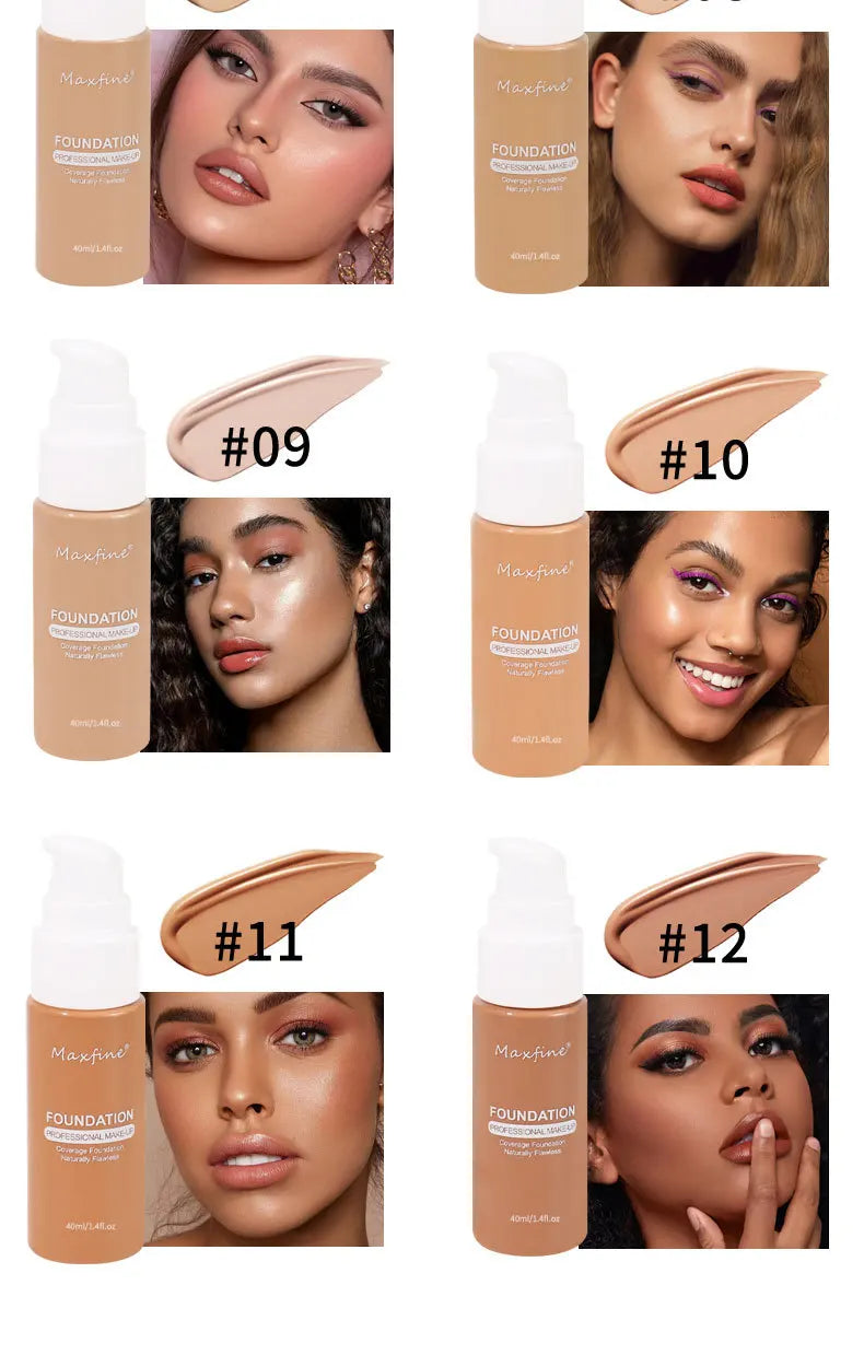 HD Liquid Foundation | Full Coverage & Waterproof