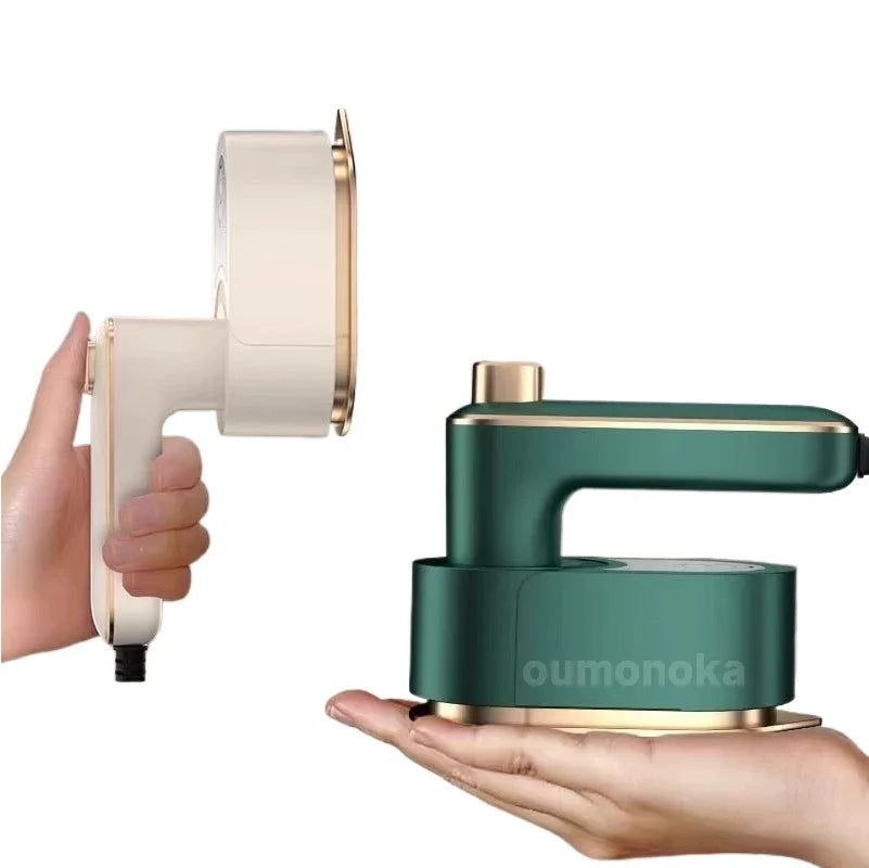 180° Rotatable Handheld Iron | Mini Travel Garment Steamer (2-in-1)