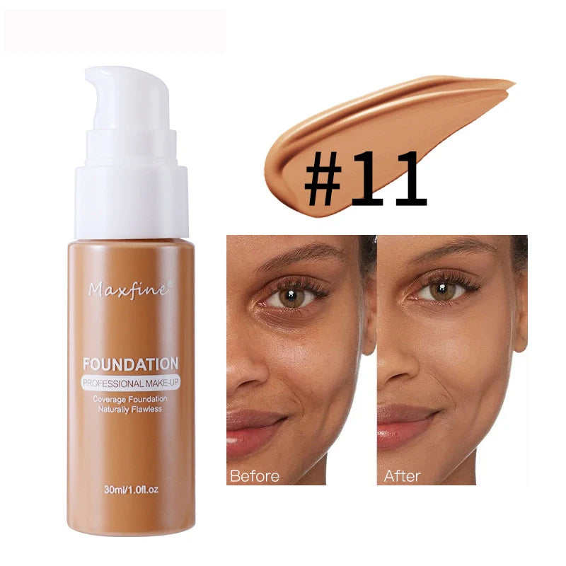 HD Liquid Foundation | Full Coverage & Waterproof