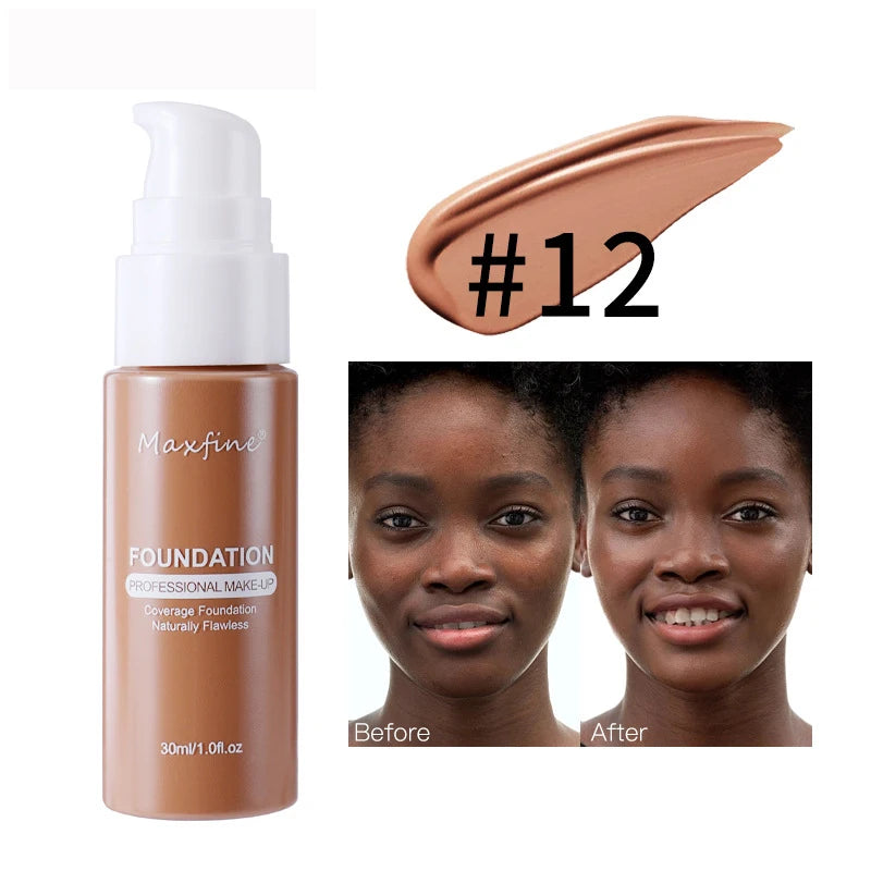 HD Liquid Foundation | Full Coverage & Waterproof