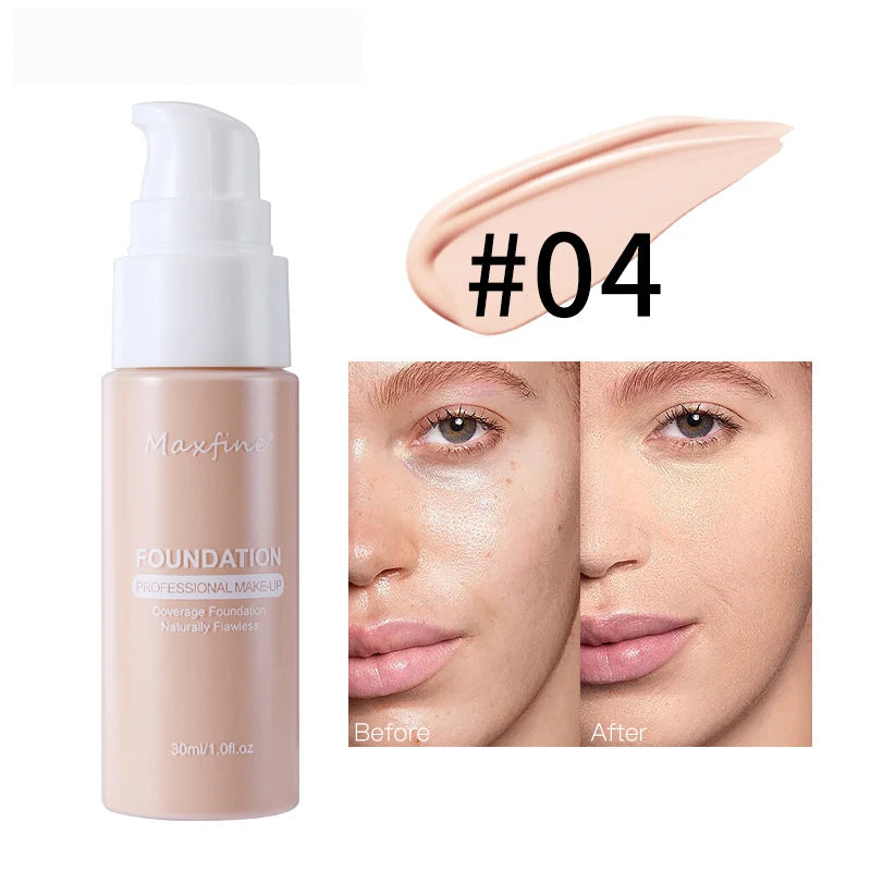 HD Liquid Foundation | Full Coverage & Waterproof