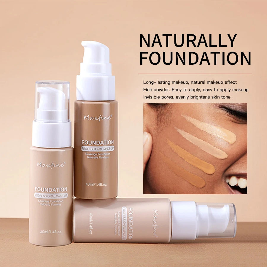HD Liquid Foundation | Full Coverage & Waterproof