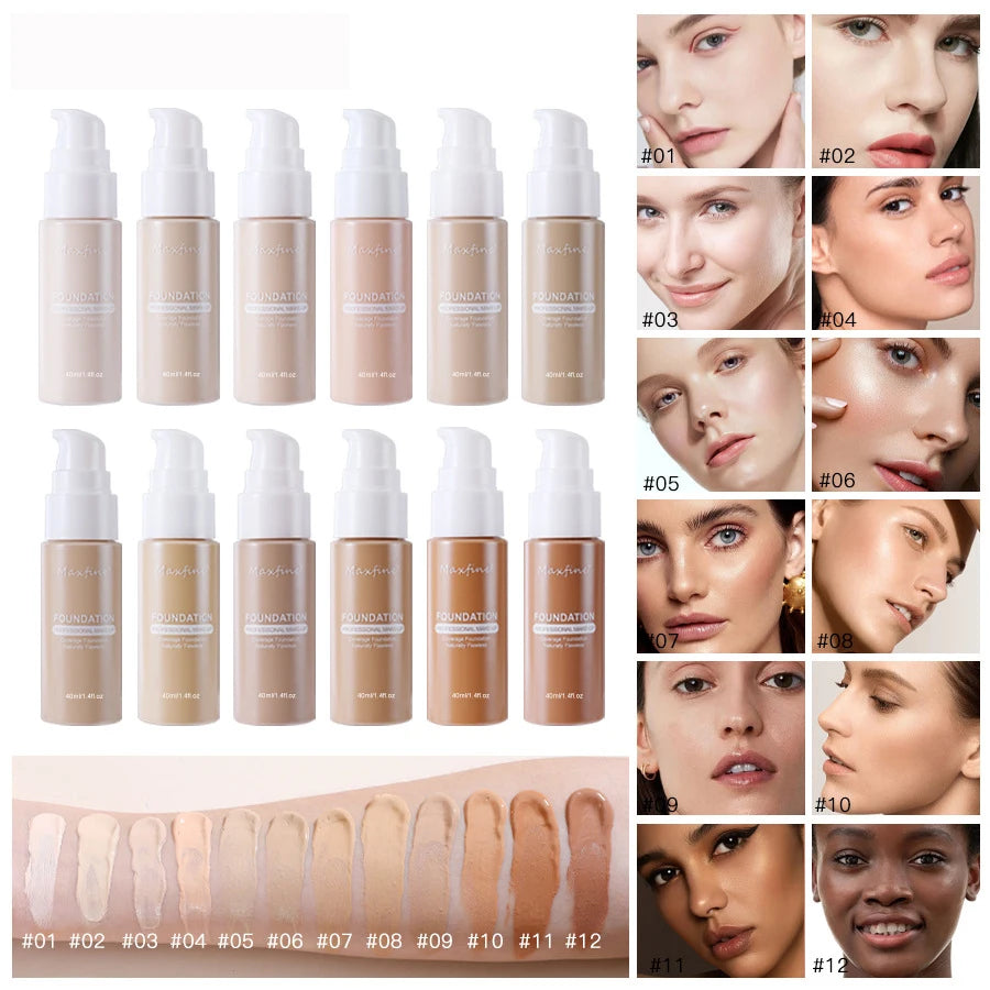 HD Liquid Foundation | Full Coverage & Waterproof
